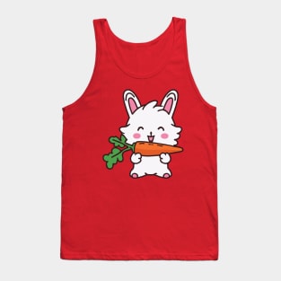 Cute Bunny Drawing Tank Top